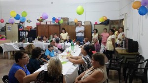 Festejo en el Hogar Municipal de la tercera Edad