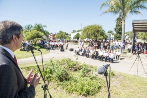 Bahl participó de los festejos por los 101 años de la fundación de Villa Alcaraz