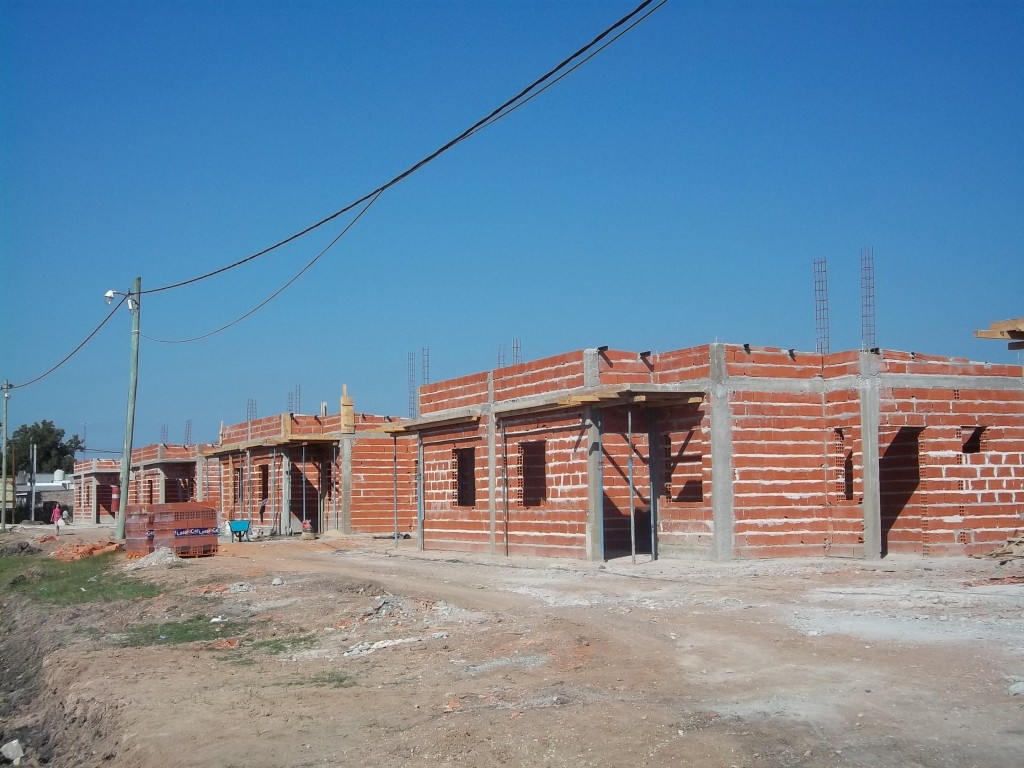 Avanza la construcción de 40 viviendas