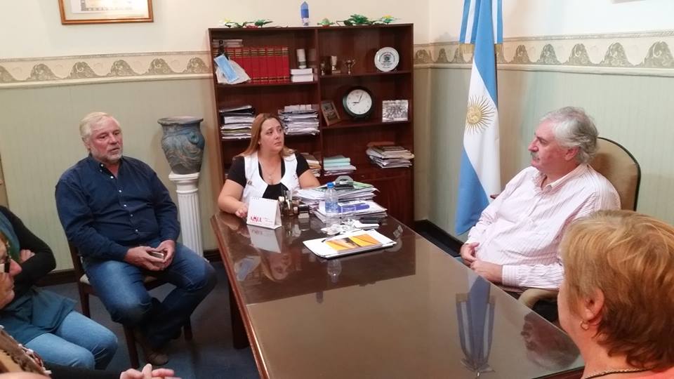 Reunión del Intendente con autoridades de UPCN