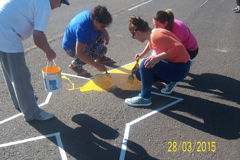 VIDAER, JUNTO A LAS FAMILIAS RODAS Y GARCIA PINTARON ESTRELLAS AMARRILLAS