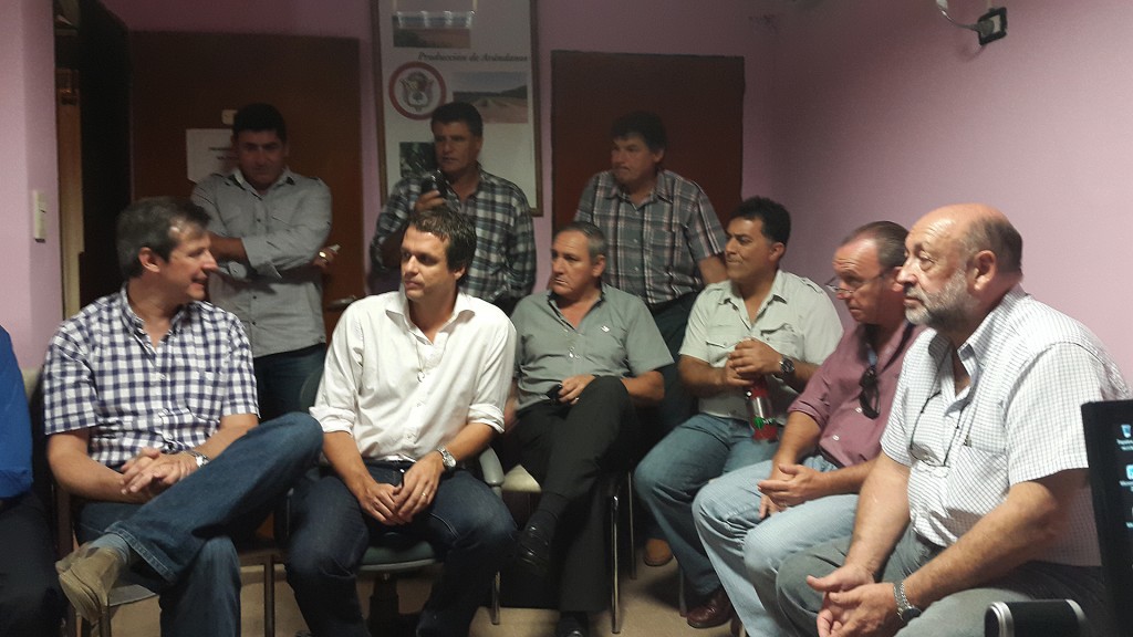 Bahl se reunió a toda la dirigencia de Concordia en La Criolla