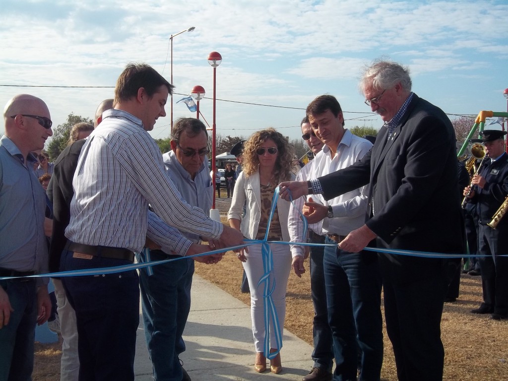 Se inauguro la Plaza «Malvinas Argentina» en Barrio Castaldo