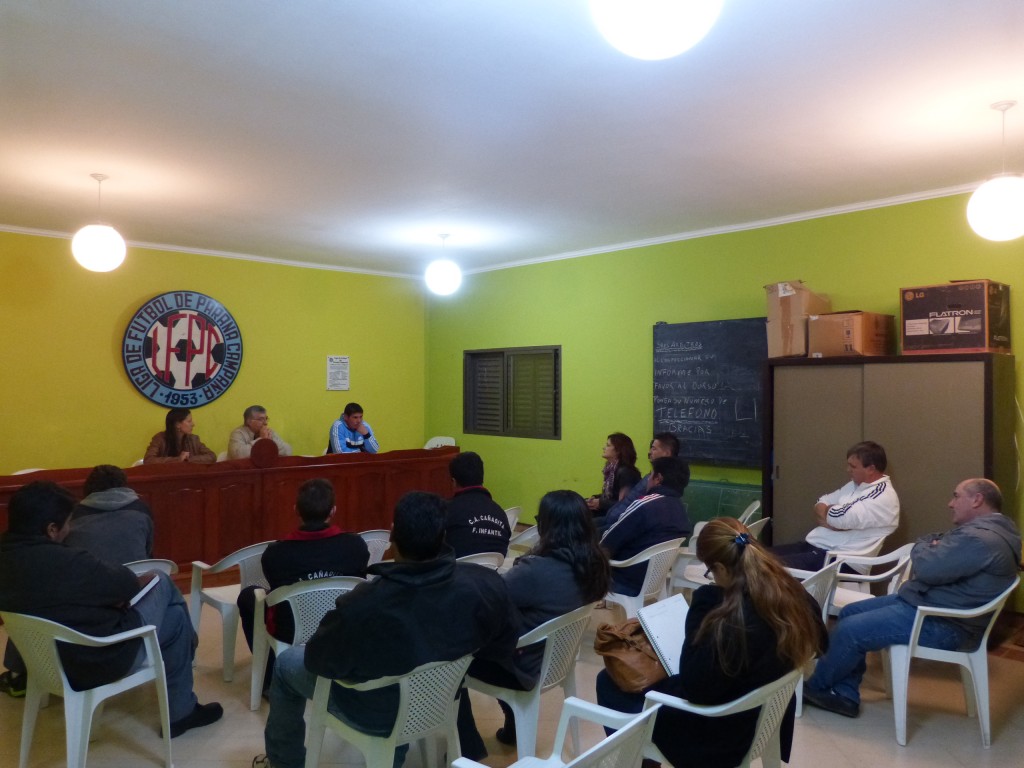 Reunión del Fútbol Juvenil de Paraná Campaña