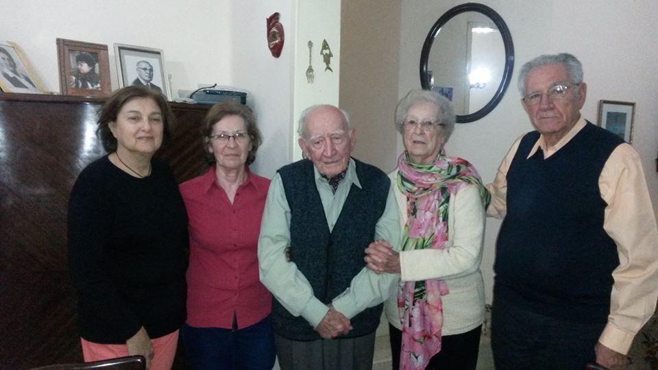 Pedro Font cumplio 101 años