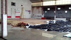 La CD de Atletico María Grande da a conocer lo hecho tras la tormenta que destrozó parte de la instalaciones