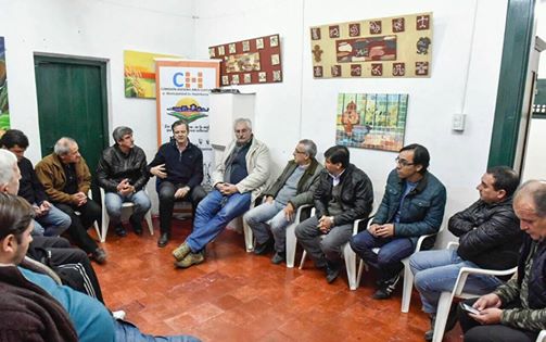 Maín participó de reunión  con Bahl y  dirigentes Justicialistas de Paraná Campaña