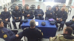 REUNION POLICIAL PARA COORDINAR EXTRATEGIAS DE PREVENCION