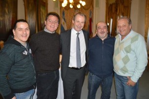 Celebración del Día del Periodista en Casa de Gobierno