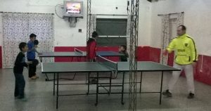 Se promueve el deporte del ping pong en María Grande