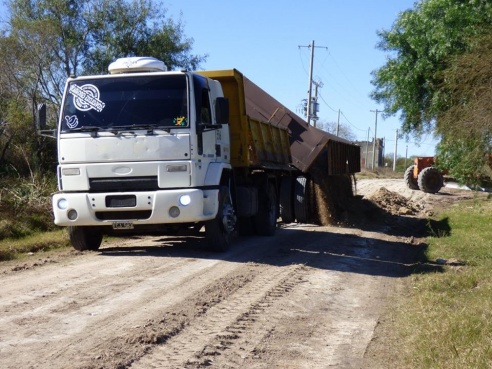 Intenso programa de mantenimiento de caminos en Paraná Campaña