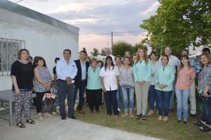 Entrega de aporte al Centro de formación Nº 7 para la instalación de Gas