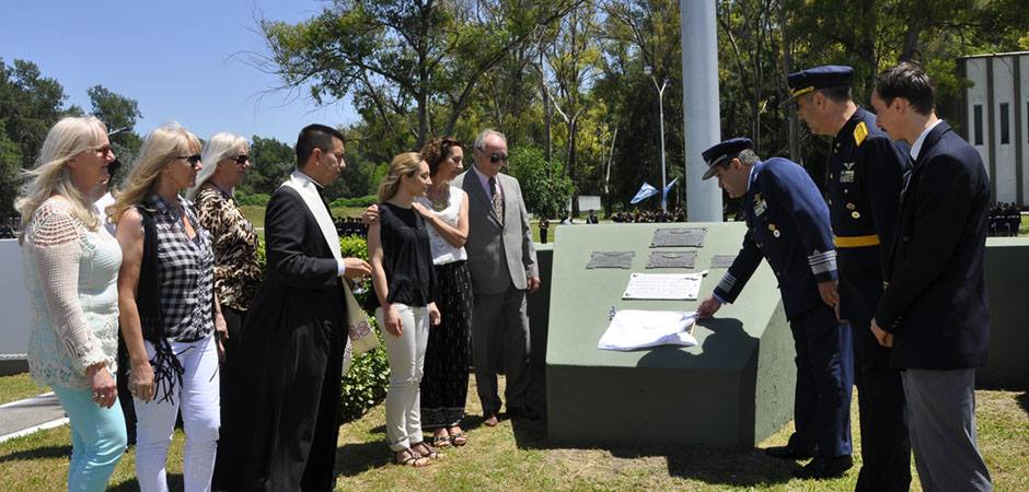 La Fuerza Aérea homenajeo a uno de sus Héroes caído en combate