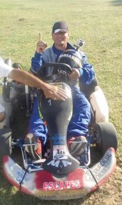Mario Karst,  Campeón en Karting