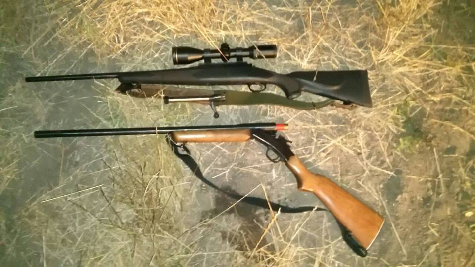 La policia Rural secuestró armas a cazadores