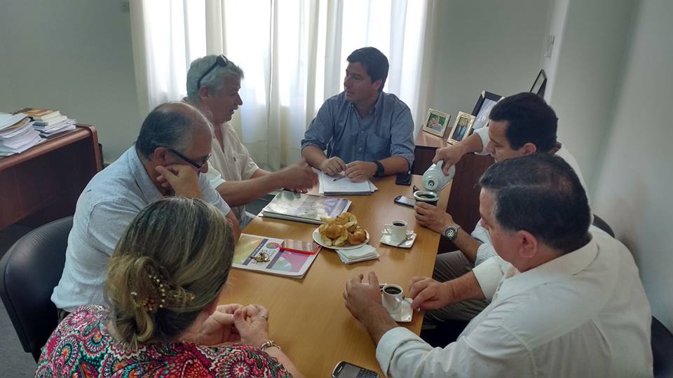 El Diputado Zavallo se reunió con dirigentes de la Federación Entrerriana de Clubes