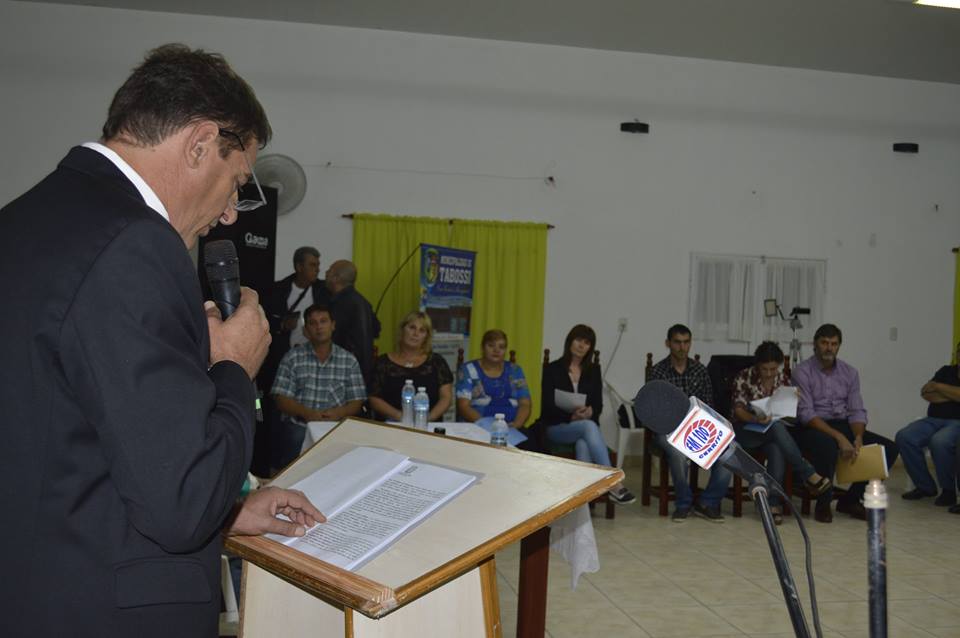 Landra inauguró periodo de sesiones del Concejo Deliberante de Tabossi
