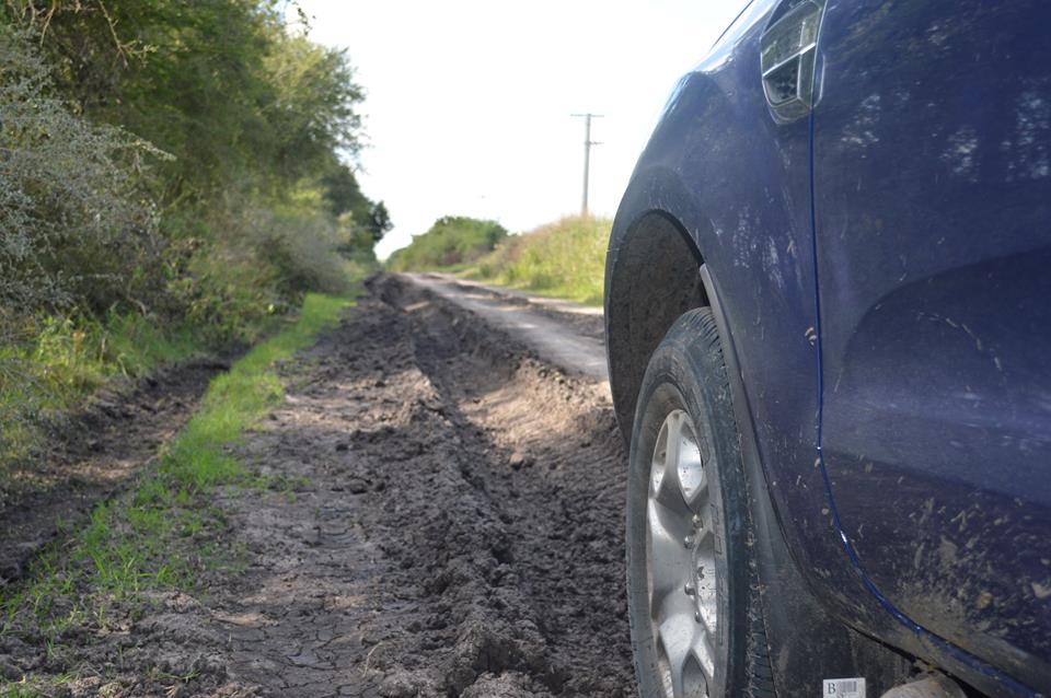 Marcado deterioro de caminos rurales en la zona