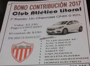 Litoral llevó a cabo su primer Bingo del año