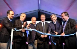 Bordet inauguró Tecnópolis Federal acompañado por autoridades locales y nacionales