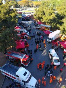 MARÍA GRANDE PARTICIPÓ EN EL PRIMER ENCUENTRO DE BOMBEROS VOLUNTARIOS POR LA PAZ