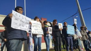 Entrega de viviendas en Colón y San José. Ante funcionarios de Nación, AGMER mostró los reclamos del sector