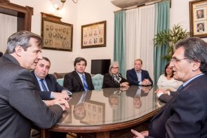 El vicegobernador Bahl recibió al secretario de Derechos Humanos de la Nación