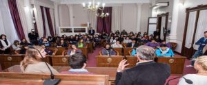 Comenzó la instancia departamental del Senado Juvenil, el lunes es el turno de Paraná Campaña