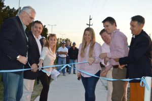 Se inauguró el segundo tramo de la senda peatonal