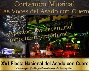 VIALE : 1° CERTAMEN MUSICAL “LAS VOCES DEL ASADO CON CUERO”