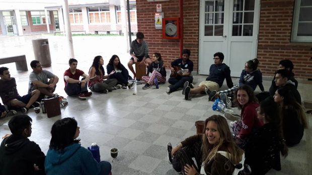 Grupo de Jóvenes misioneros de Buenos Aires, visitan nuevamente María Grande