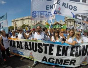 AGMER repudia los senadores nacionales que dieron media sanción al ajuste a los jubilados