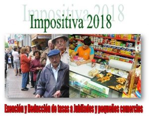 Propuesta del Concejal Gastaldi, para la Ordenanza Impositiva 2018