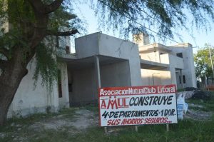 AMUL lleva a cabo la construcción de cuatro departamentos