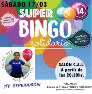 Bingo Solidario «Todos por José»