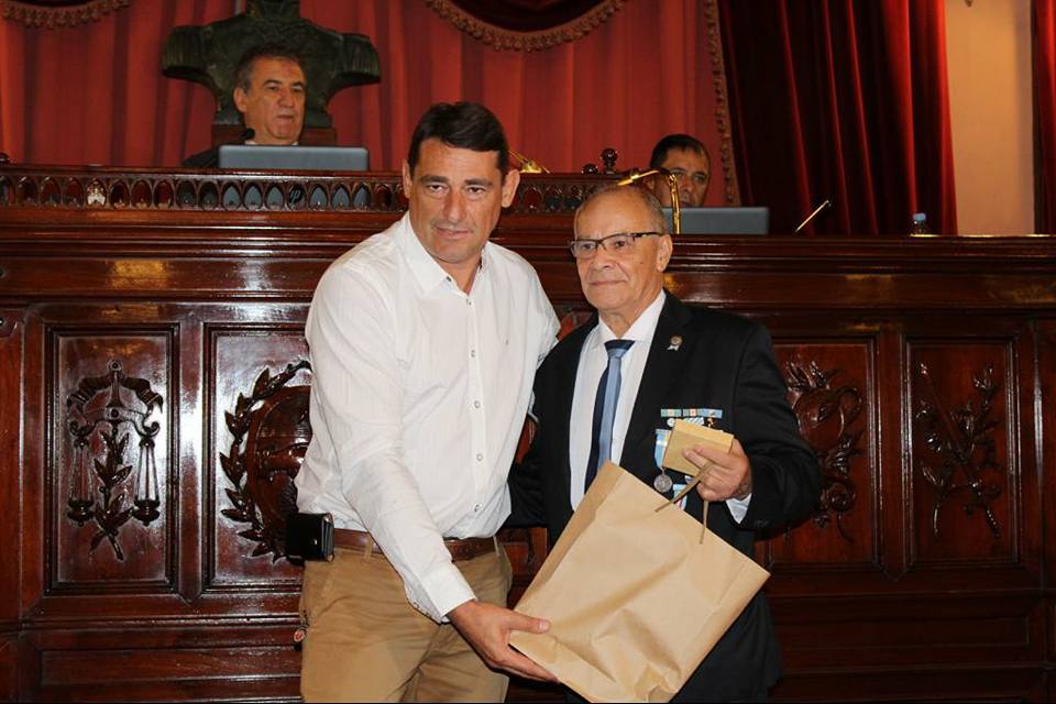 Landra participó en la Cámara de Diputados de homenaje a sobreviviente del ARA Gral. Belgrano