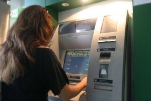 Sin servicio de cajero automático en el Banco Nación de Maria Grande