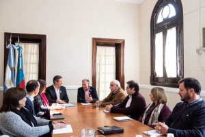 Bahl se reunión con nuevas autoridades de la UNER