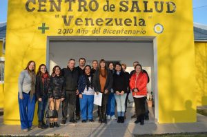 La Ministro de Salud Sonia Velázquez, visito Sosa