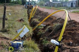 El tendido de la Red de Gas al Frigorífico, beneficiará a vecinos del Barrio Castaldo