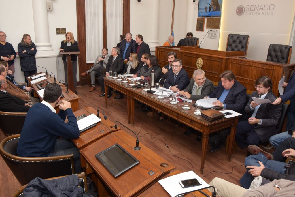 Romero presentó el proyecto de reforma electoral en el Senado