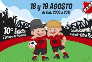 Atlético María Grande prepara su Torneo de Fútbol Infantil