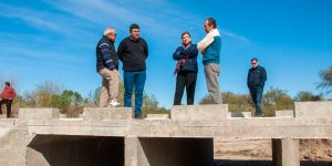 Avanza la Construcción de la calzada sobre el Arroyo Maturrango en jurisdicción de Sosa