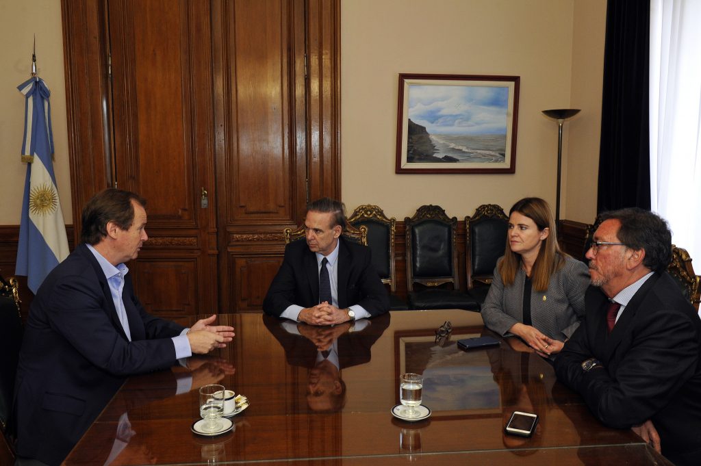 El Gobernador Bordet analizó el presupuesto nacional 2019 con los Senadores Picheto, Kunath y Guastavino