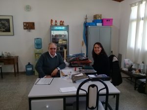 SIONE HIZO ENTREGA DE MATERIALES A ESCUELA AGROTECNICA «H. IRIGOYEN»