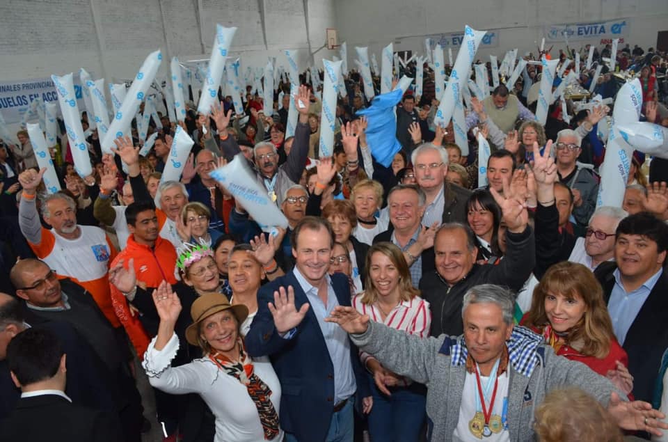 Bordet junto a los «Abuelos en Acción»