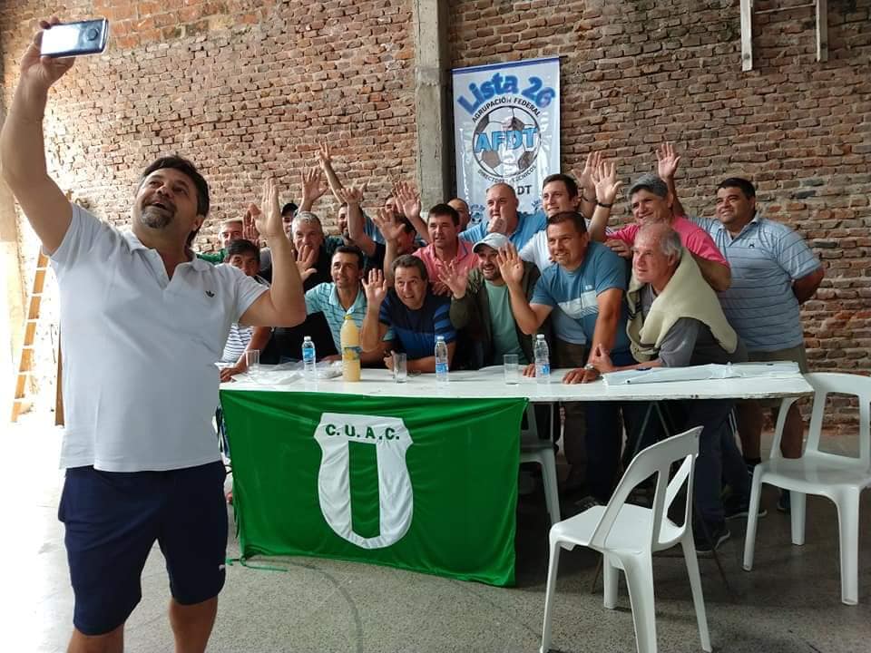 Técnicos mariagrandenses  acompañaron a Carusso Lombardi y Labruna