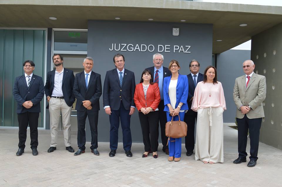 Se inauguró el edificio del Juzgado de Paz