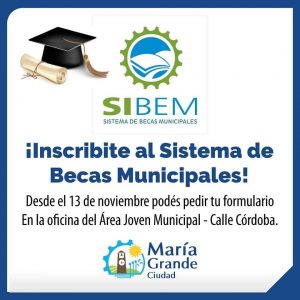 Se abre la inscripción para las Becas Municipales 2019