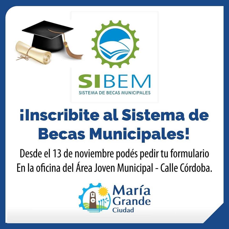 Se abre la inscripción para las Becas Municipales 2019